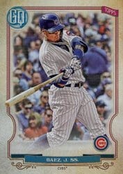 2020 Topps Gypsy Queen Base Set Javier Baez #233 card