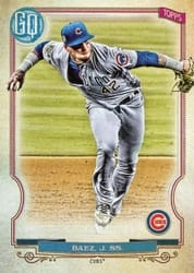 2020 Topps Gypsy Queen Base Set Javier Baez #233 card