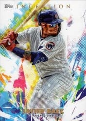 2020 Topps Inception Base Set Javier Baez #77 card