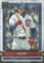 2020 Topps Museum Collection Base Set Javier Baez #72 card