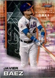 2021 Bowman's Best Base Set Javier Baez #74 card