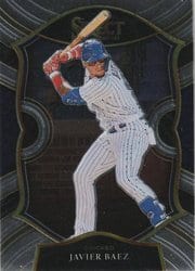 2021 Panini Select Base Set Javier Baez #50 card