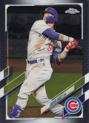 2021 Topps Chrome Base Set Javier Baez #9 card