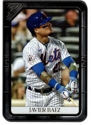 2021 Topps Gallery Base Set Javier Baez #48 card