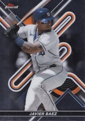 2022 Finest Base Set Javier Baez #53 card
