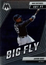 2022 Panini Mosaic Big Fly Javier Baez #BF-1 card