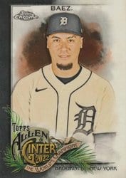2022 Topps Allen & Ginter Chrome Base Set Javier Baez #90 card