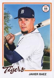 2022 Topps Archives Base Set Javier Baez #193 card