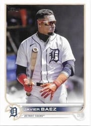 2022 Topps Update Base Set Javier Baez #US89 card