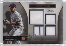 2024 Topps Museum Collection Single Player Primary Pieces Quad Relics Javier Báez #SPPQ-JB card