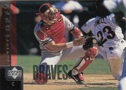 1998 Upper Deck Base Set Javier Lopez #28 card