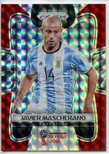 2018 Panini Prizm World Cup Javier Mascherano #6 card