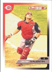 2005 Topps Total Base Set Javier Valentin #29 card