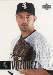 2006 Upper Deck Base Set Javier Vazquez #562 card