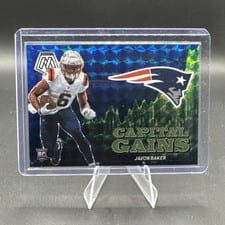 2024 Panini Mosaic Capital Gains Mosaic Javon Baker #9 card