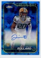 2024 Topps Chrome Sapphire Edition Rookies Autographs Sapphire Javon Bullard #RA-JBU card