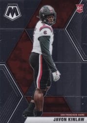 2020 Panini Mosaic Base Set Javon Kinlaw #247 card