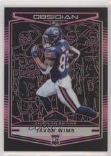 2018 Panini Obsidian Javon Wims #163 card