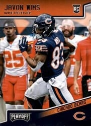 2018 Panini Playoff Base Set Javon Wims #278 card
