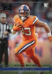 2021 Panini Chronicles Panini Javonte Williams #PA-16 card