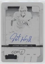 2021 Panini Contenders Draft Picks Javonte Williams #120 card