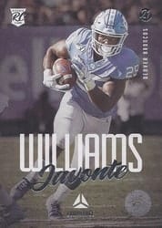 2021 Panini Luminance Base Set Javonte Williams #128 card