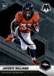 2021 Panini Mosaic Base Set Javonte Williams #315 card