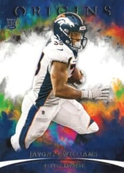 2021 Panini Origins Base Set Javonte Williams #125 card