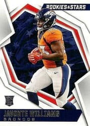 2021 Panini Rookies & Stars Base Set Javonte Williams #115 card