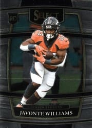 2021 Panini Select Base Set Javonte Williams #57 card