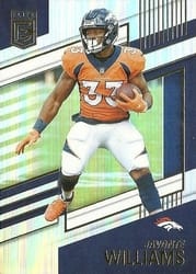 2022 Donruss Elite Base Set Javonte Williams #37 card