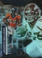 2022 Panini Illusions Base Set Javonte Williams #28 card
