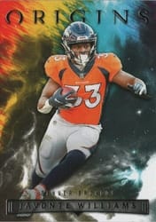 2022 Panini Origins Base Set Javonte Williams #29 card