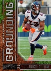 2022 Panini Playbook Grounding Javonte Williams #G-5 card