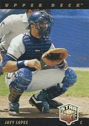 1993 Upper Deck Base Set Javy Lopez #29 card