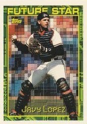 1994 Topps Base Set Javy Lopez #194 card