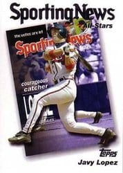 2004 Topps Base Set Javy Lopez #725 card