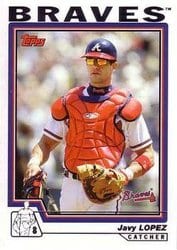 2004 Topps Base Set Javy Lopez #78 card