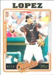 2005 Topps Base Set Javy Lopez #130 card