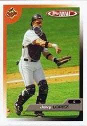 2005 Topps Total Base Set Javy Lopez #135 card
