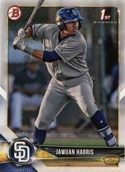 2018 Bowman Draft Base Set Jawuan Harris #BD-85 card