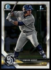 2018 Bowman Draft Jawuan Harris #BDC-85 card