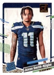 2023 Donruss Rated Rookie Portrait Jaxon Smith-Njigba #7 card