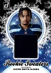 2023 Donruss Rookie Holiday Sweater Relics Jaxon Smith-Njigba #HS-JSN card