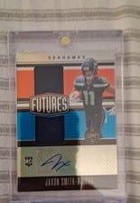 2023 Panini Legacy Futures Patch Autographs Silver Jaxon Smith-Njigba #FAPS-7 card