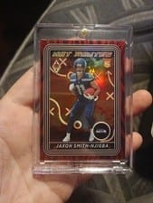 2023 Panini Phoenix Hot Routes Jaxon Smith Njigba Red #HR-2 card