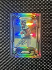 2023 Panini Prizm Rookie Autographs Jaxon Smith-Njigba #390 card