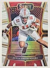 2023 Panini Select Draft Picks Jaxon Smith Njigba #7 card