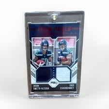 2023 Panini Rookies & Stars Team Duals Jaxon Smith-Njigba / Zach Charbonnet #TD-JZ card