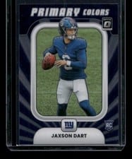 2025 Donruss Optic Rookie Primary Colors Jaxson Dart #2 card